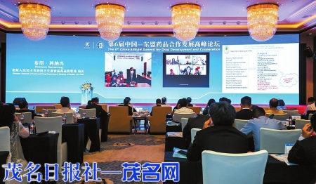 　　2021年9月8日，第6届中国-东盟药品合作发展高峰论坛在防城港市举行。<br>