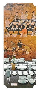 　　在京展出的“‘国之瑰宝’——中国景德镇陶瓷文化展”。<br>