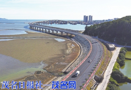博贺湾大桥蜿蜒盘旋，连通电城、博贺两个片区。<br>